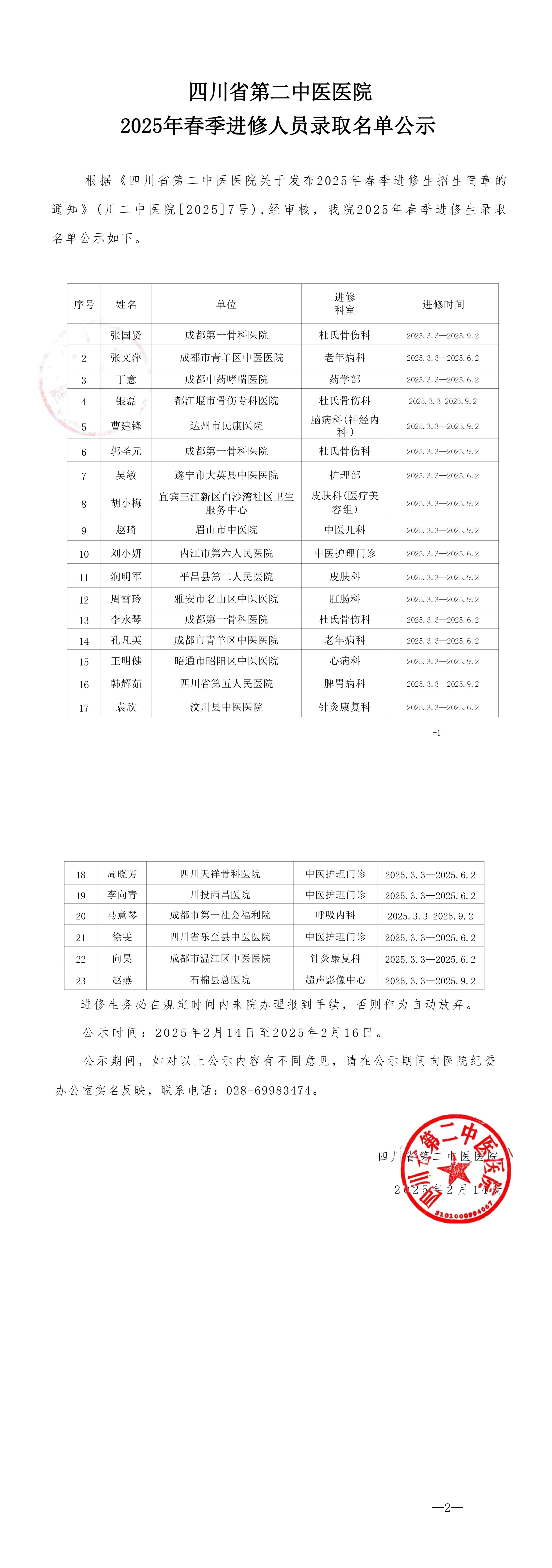 四川省第二中医医院2025年春季进修人员录取名单公示(1)_00(1).jpg 四川省第二中医医院2025年春季进修人员录取名单公示(1)_00(1).jpg